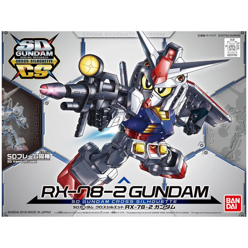 Bandai SD Gundam Cross Silhouette RX-78-2 Gundam - Good Games