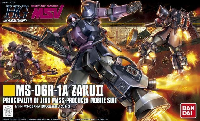 1/144 HGUC MS-06R-1A ZAKU II BLACK TRISTARS - Good Games