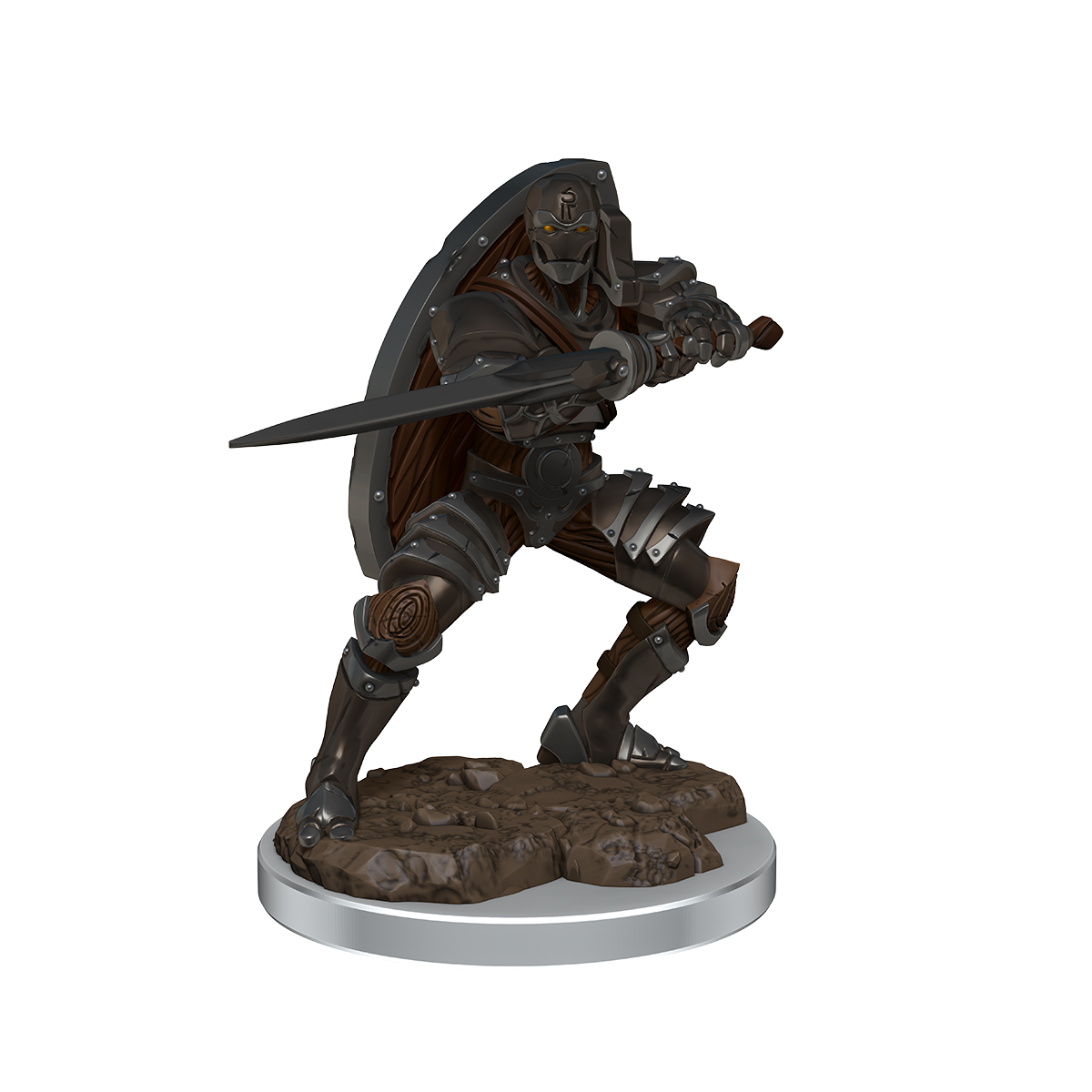 Dungeons & Dragons Premium Painted Figures Warforged Fighter Male - Good Games