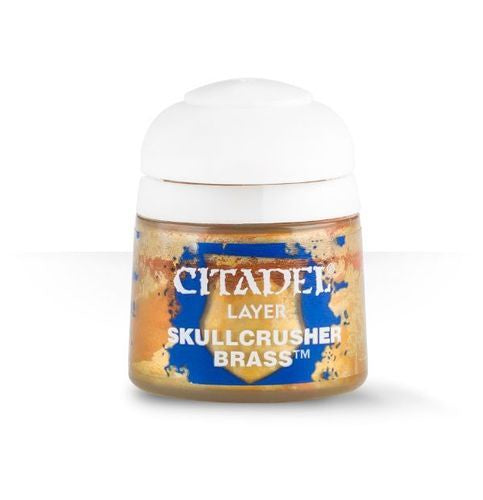 Citadel Layer Paint - Skullcrusher Brass 12ml (22-73) - Good Games