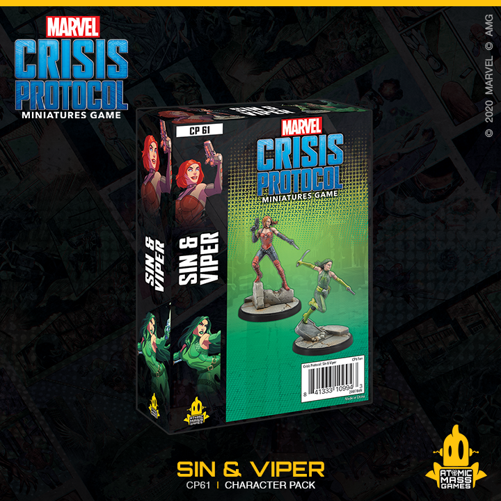 Marvel: Crisis Protocol - Sin And Viper - Good Games