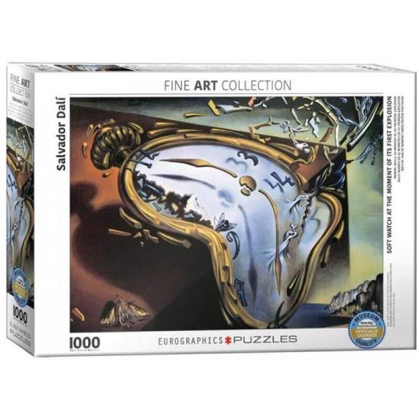 Eurographics - Dali Melting Clock - 1000 Piece Jigsaw