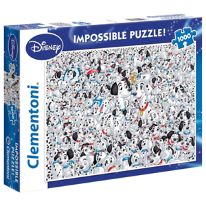 Clementoni - Impossible - 101 Dalmatians 1000 Piece Jigsaw