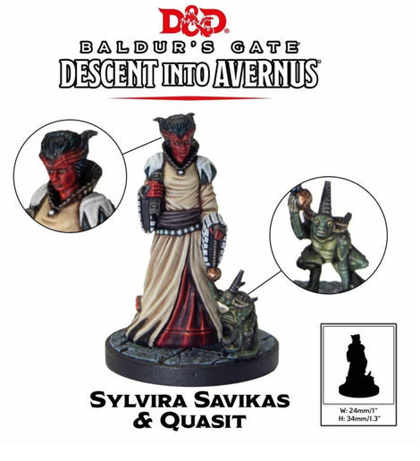 Dungeons &amp; Dragons - Collectors Series Miniatures Baldurs Gate Descent into Avernus Sylvira Savikas