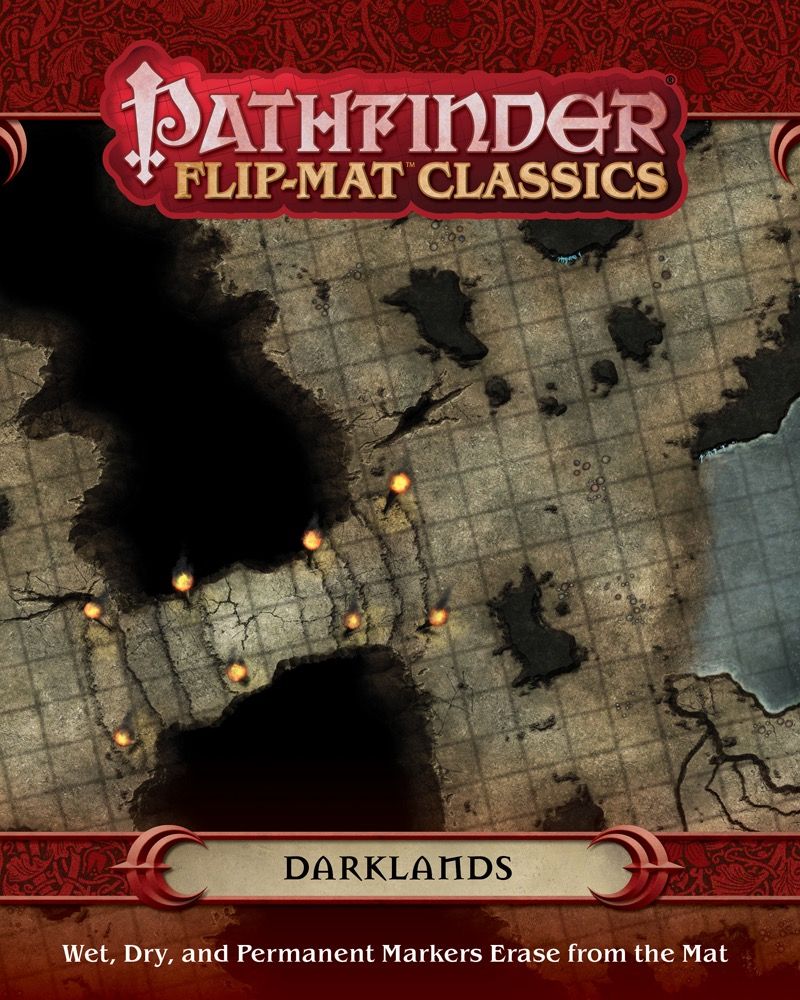 Pathfinder Flip Mat Classics Darklands - Good Games