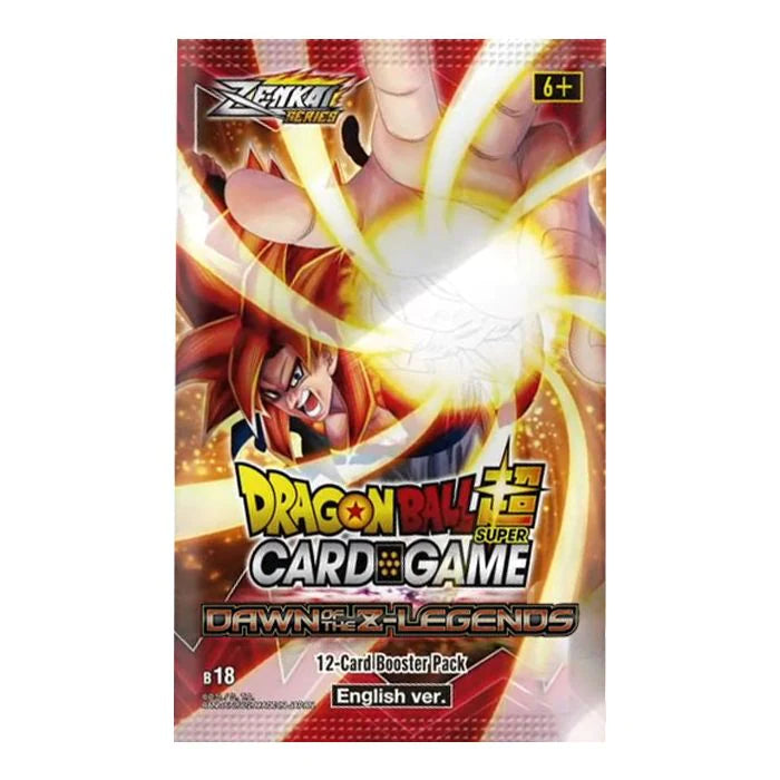 Dragon Ball Super Card Game - Zenkai Series Set 01 Dawn of the Z-Legends Booster Pack (B18)