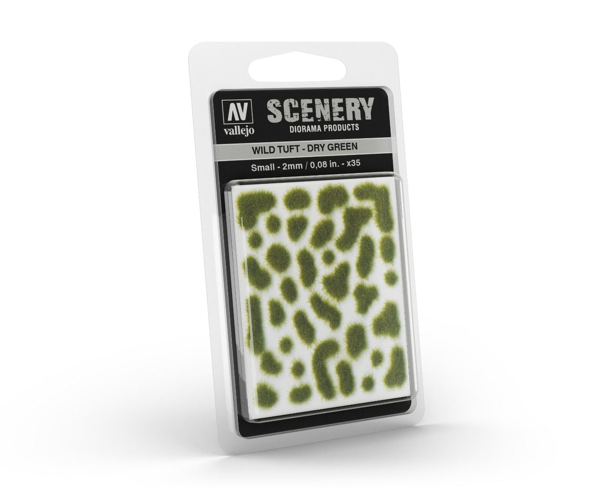 Vallejo Hobby Scenery - Dry Green Small Wild Tuft - Good Games
