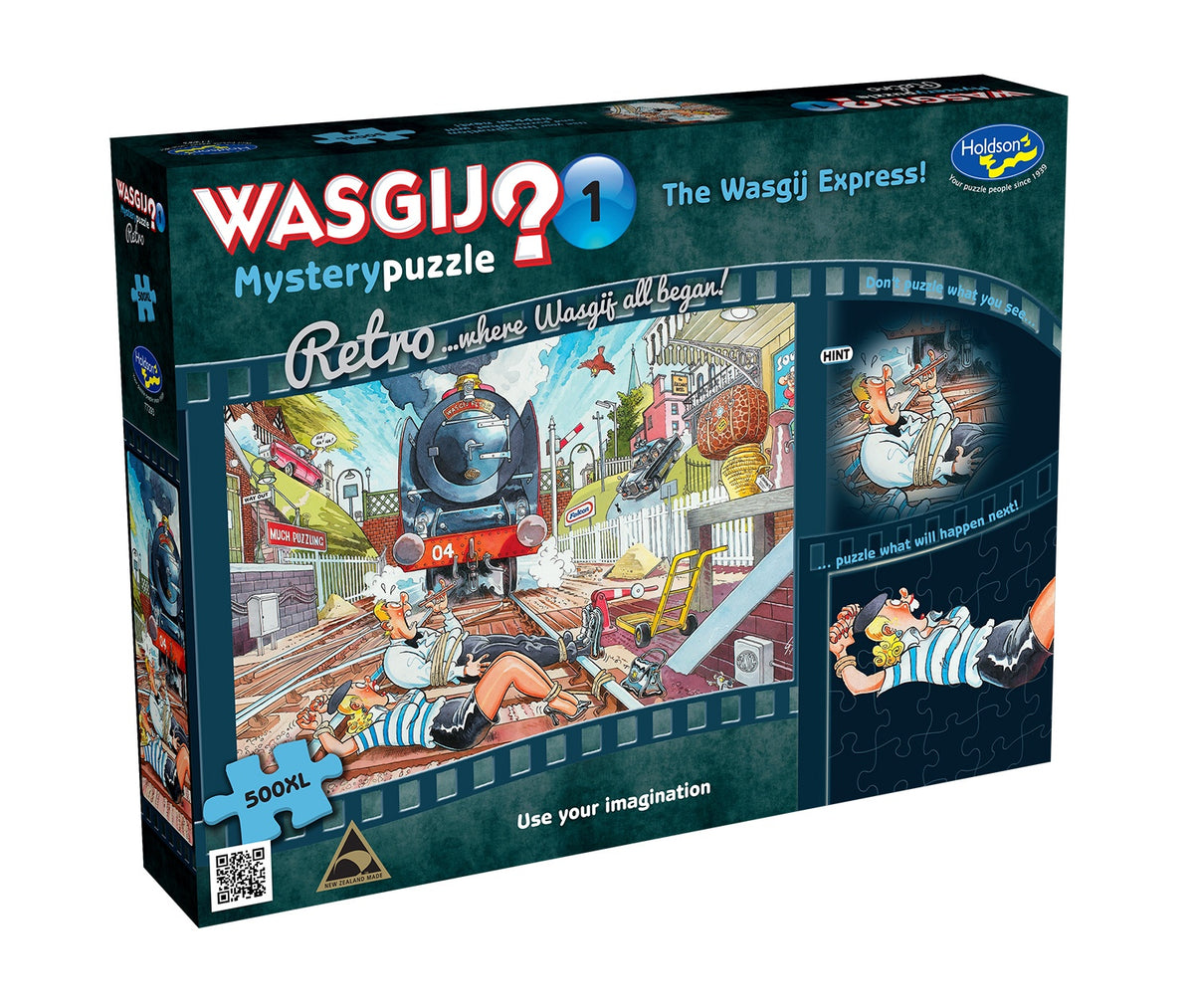 Wasgij? Retro Mystery 1 - The Wasgij? Express – 500 Piece Jigsaw