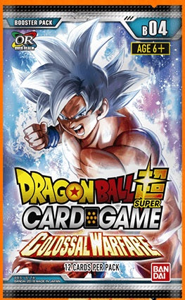 Dragon Ball Super Card Game - Colossal Warfare Booster Pack [DBS-B04]