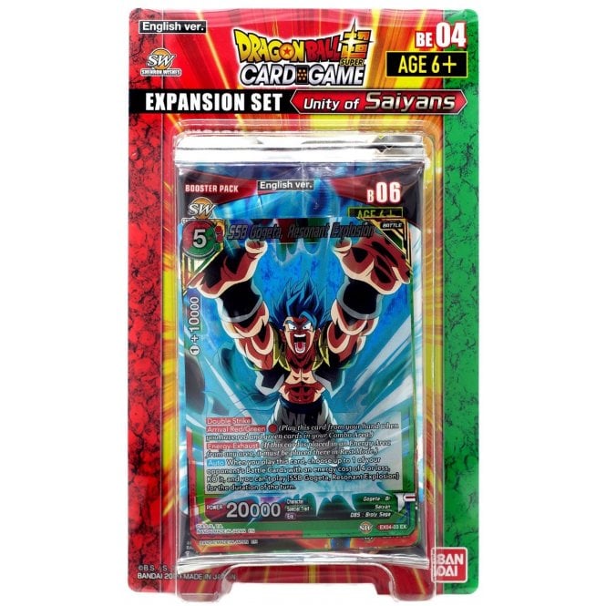 Dragon Ball Super Card Game - Unity of Saiyans Expansion Set [DBS-BE04]