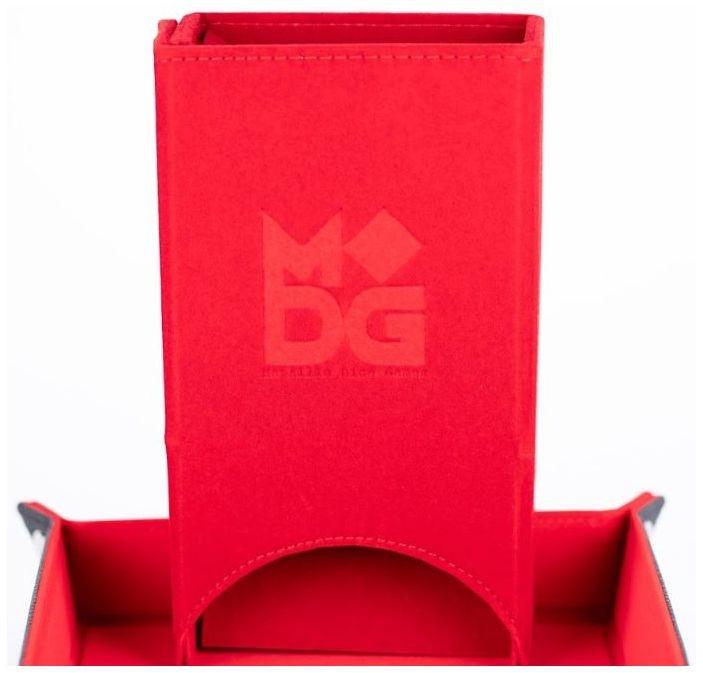 Metallic Dice Games - Fold Up Velvet Dice Tower