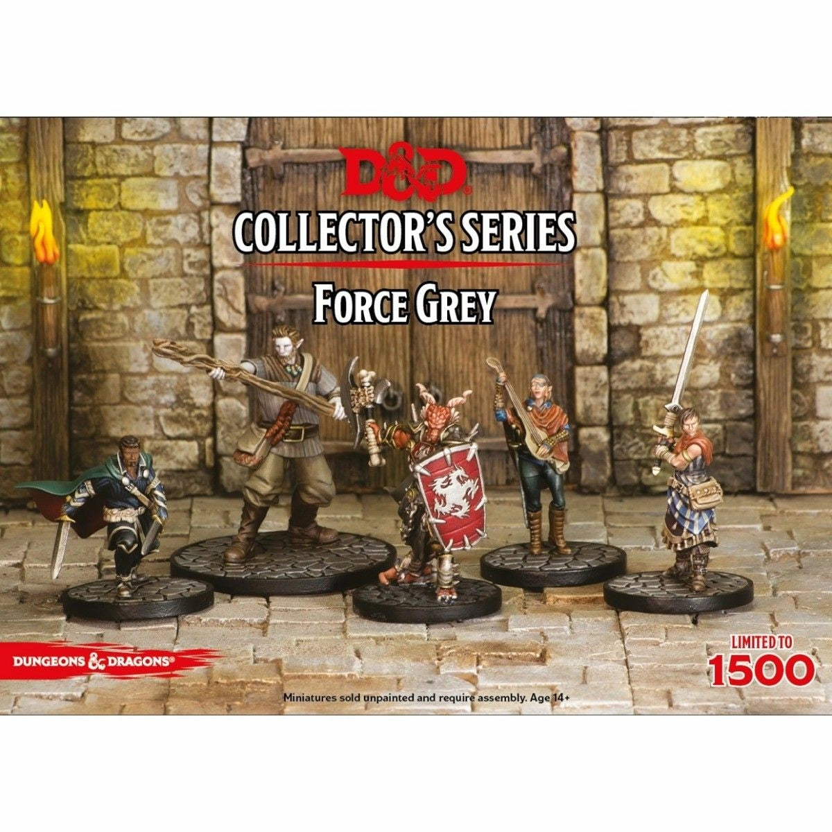 Dungeons & Dragons - Collectors Series Miniatures Force Grey - Good Games