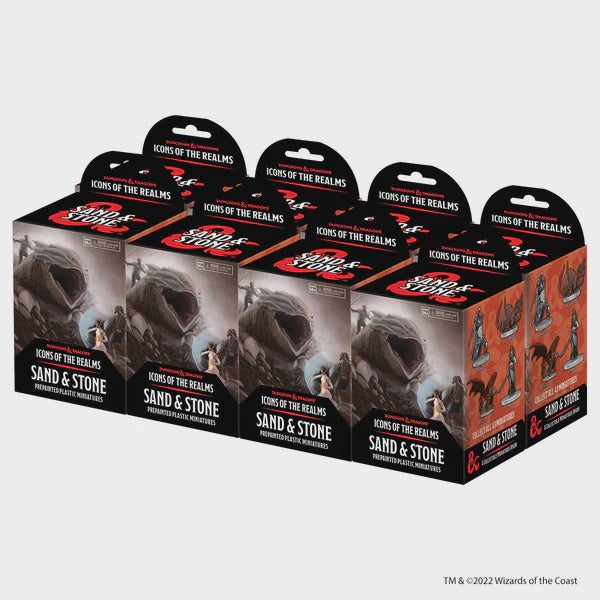 Dungeons &amp; Dragons - Icons of the Realms Sand &amp; Stone Booster Brick - Good Games