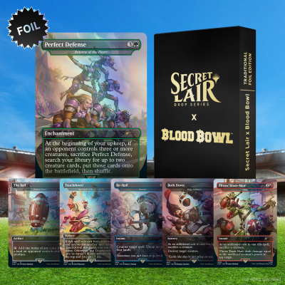 Magic: The Gathering - Secret Lair Drop - Secret Lair x Warhammer Blood Bowl Traditional Foil Edition - Good Games