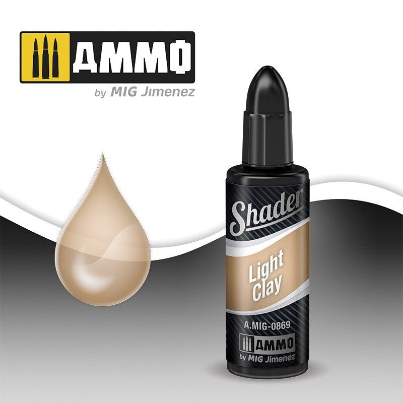 Ammo By MIG Shader Light Clay 10ml - Good Games