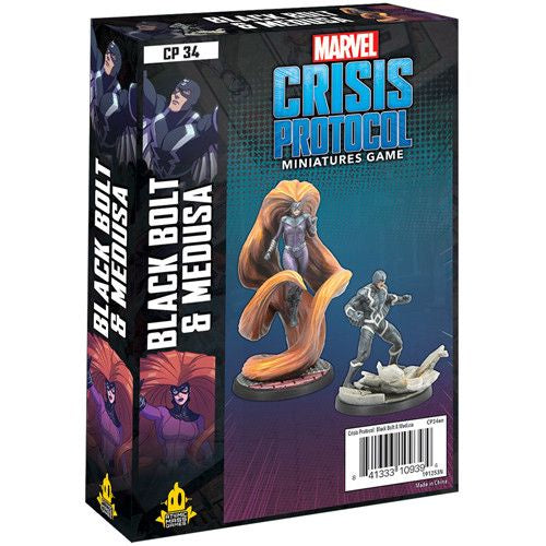 Marvel: Crisis Protocol - Black Bolt And Medusa - Good Games