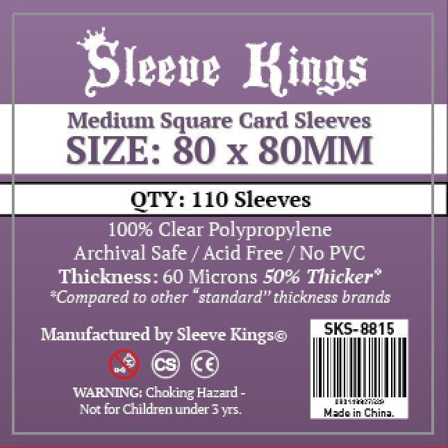 Sleeve Kings Board Game Sleeves Medium Square - Good Games
