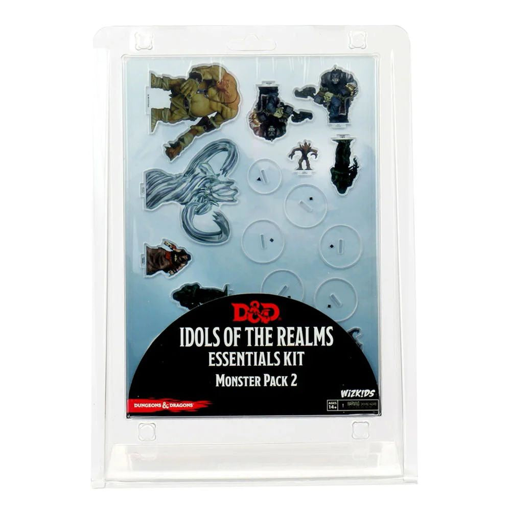 Dungeons & Dragons Idols of the Realms Essentials 2D Miniatures Monster Pack #2 - Good Games