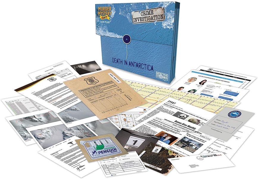 Murder Mystery Case Files - Unsolved Crimes: Death In Antarctica