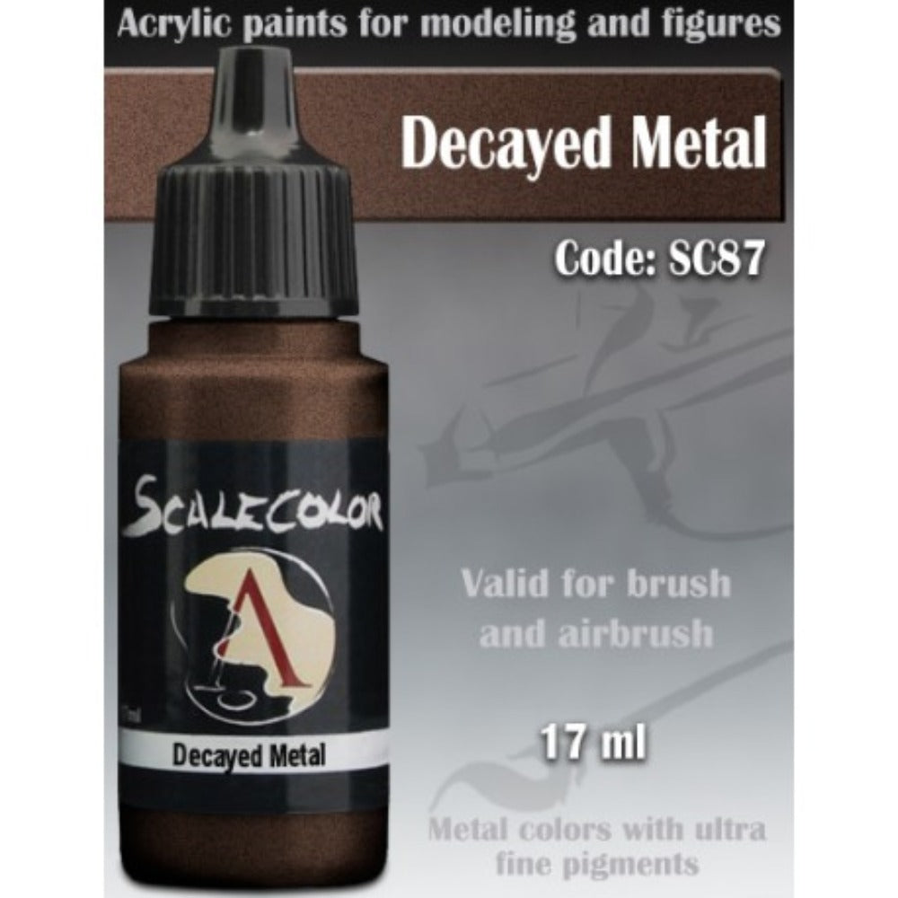 Scale 75 - Scalecolor Decayed Metal (17 ml) SC-87 Acrylic Paint - Good Games