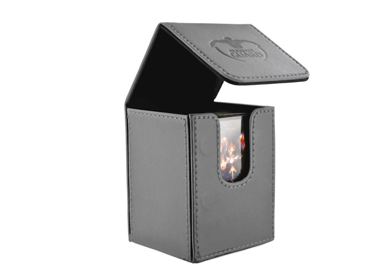 Ultimate Guard - Flip Deck Case 100+ Standard Size Grey - Good Games