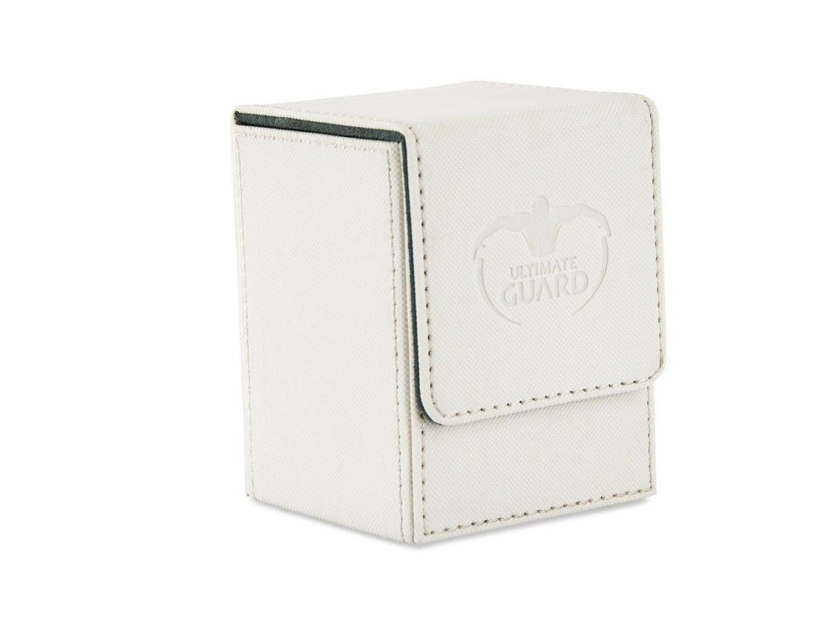 Ultimate Guard - Flip Deck Case 100+ Standard Size Xenoskin White