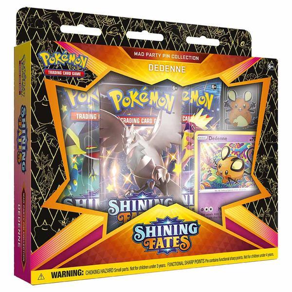 Pokemon TCG - Sword & Shield - Shining Fates Mad Party Pin Collection - Good Games