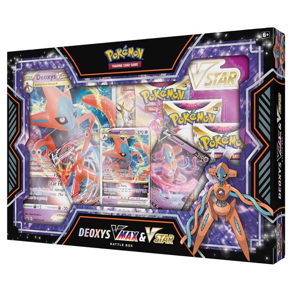 Pokemon TCG - Deoxys/Zeraora VMAX &amp; VSTAR Battle Box
