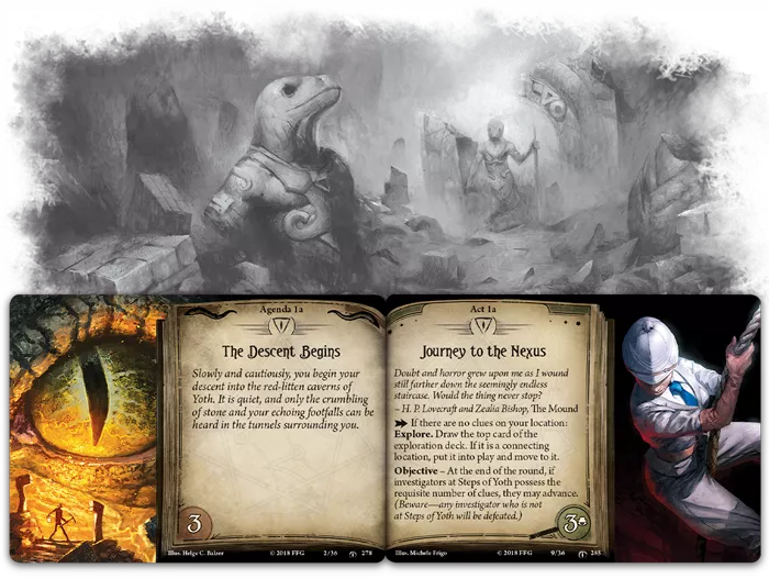 Arkham Horror - The Card Game - The Depths Of Yoth - Mythos Pack - Good Games