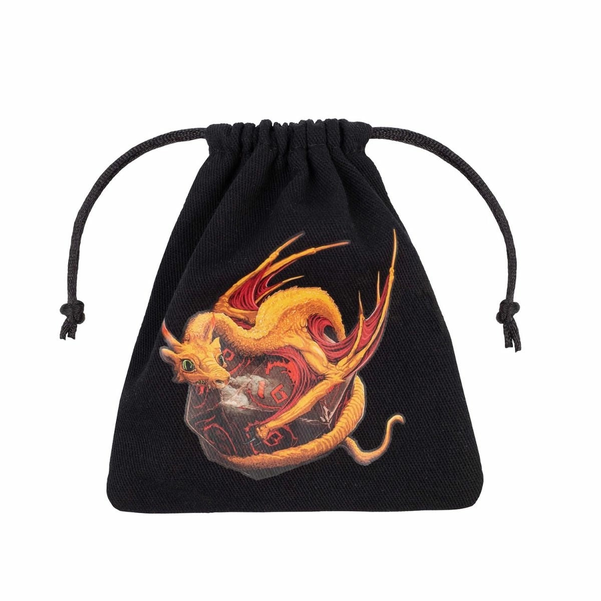 Q Workshop - Dragon Black &amp; Adorable Dice Bag