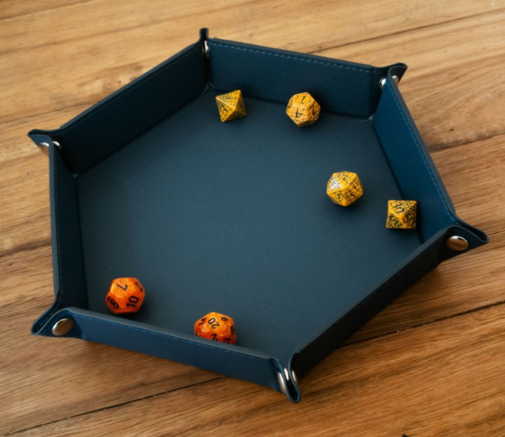 LPG Hex Dice Tray 8 Blue - Good Games