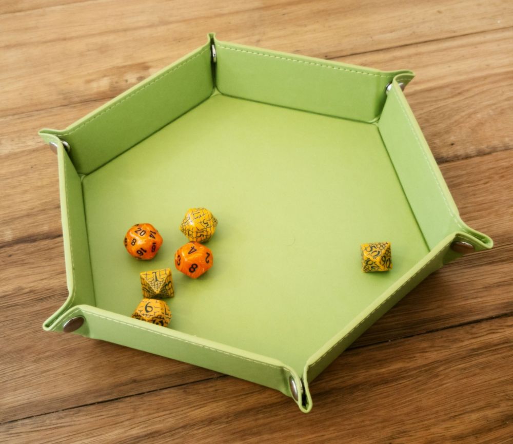 LPG Hex Dice Tray 8 Green