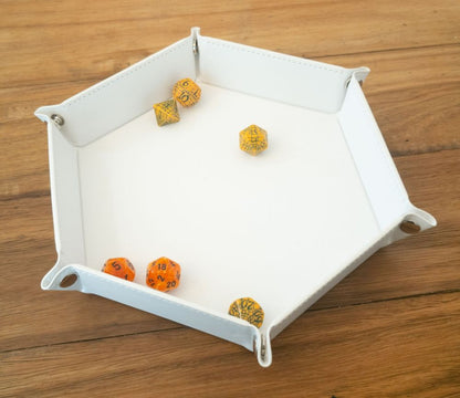 LPG Hex Dice Tray 8 White - Good Games