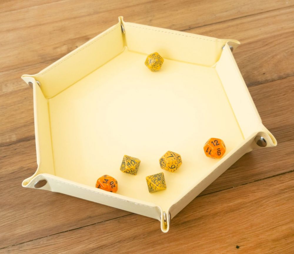 LPG Hex Dice Tray 8 Yellow - Good Games