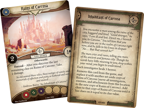 Arkham Horror - The Card Game - Dim Carcosa - Mythos Pack