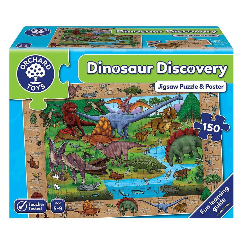 Orchard Toys - Dinosaur Discovery 150 Piece Jigsaw - Good Games