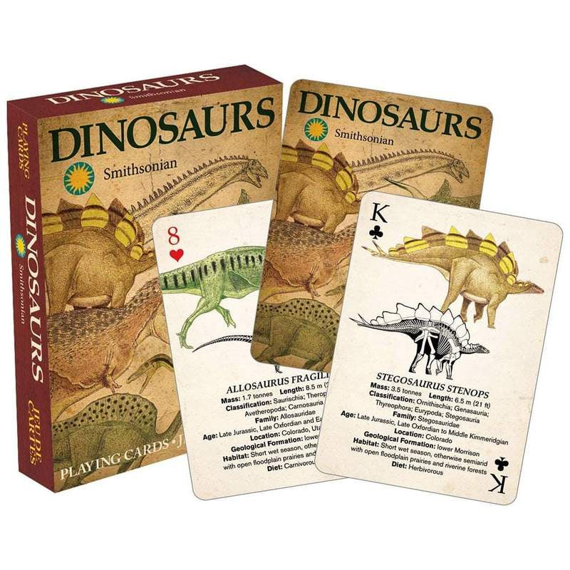 Smithsonian - Dinosaurs - Playing Cards - Good Games