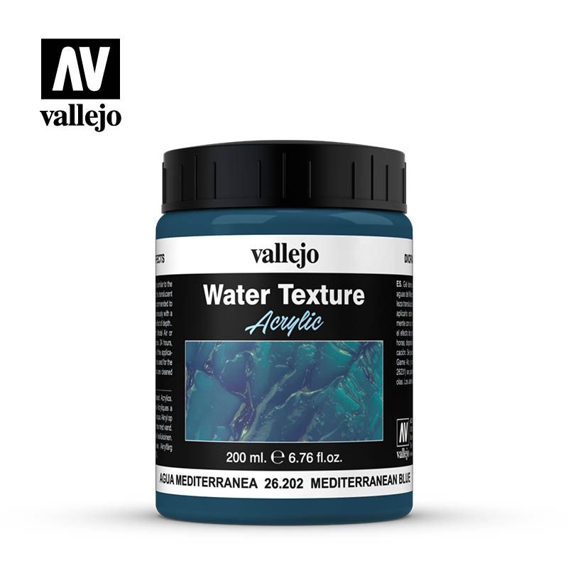 Vallejo Diorama Effects - Mediterranean Blue 200ml (AV26202) - Good Games