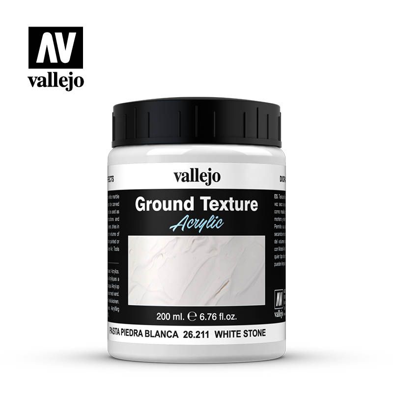 Vallejo Diorama Effects - White Stone Paste 200ml (AV26211) - Good Games