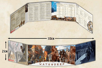 Dungeons &amp; Dragons - Waterdeep Dragon Heist Dm Screen - Good Games
