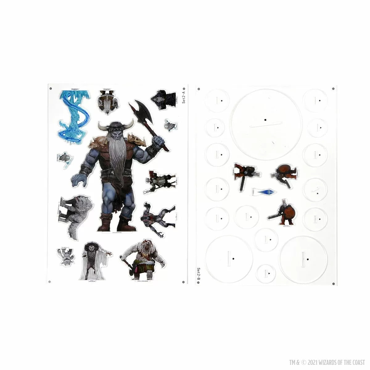Dungeons &amp; Dragons Idols of the Realms Miniatures Icewind Dale Rime of the Frostmaiden-2D Frost Giant - Good Games