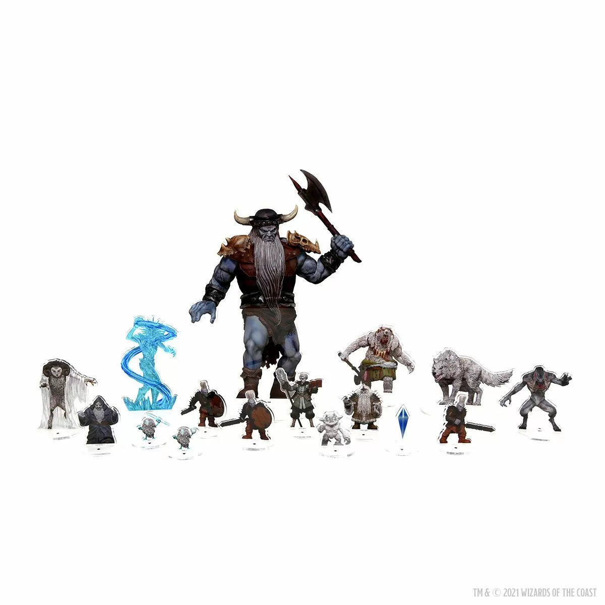 Dungeons &amp; Dragons Idols of the Realms Miniatures Icewind Dale Rime of the Frostmaiden-2D Frost Giant - Good Games