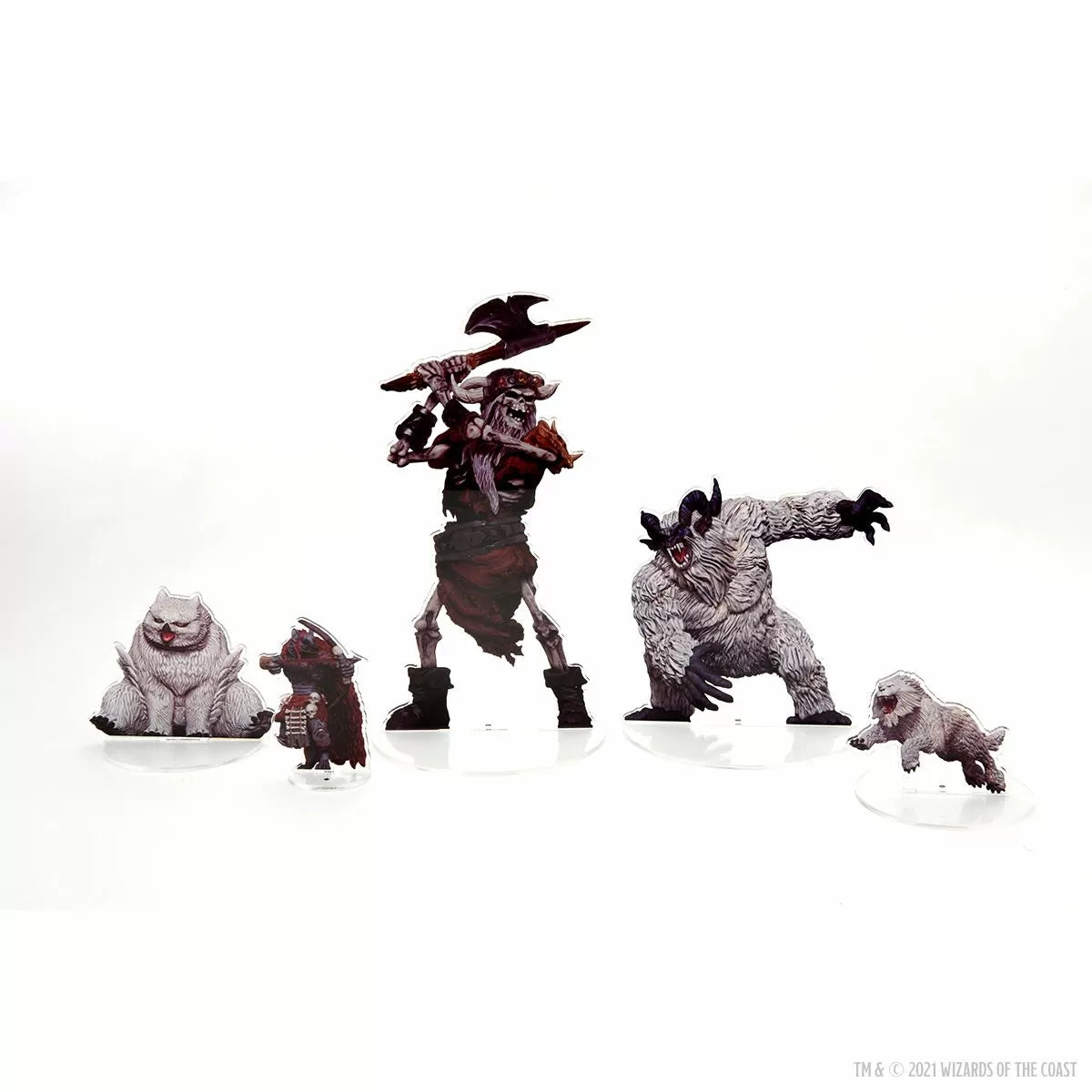 Dungeons &amp; Dragons Idols of the Realms Miniatures Icewind Dale Rime of the Frostmaiden-2D Frost Giant Skeleton - Good Games