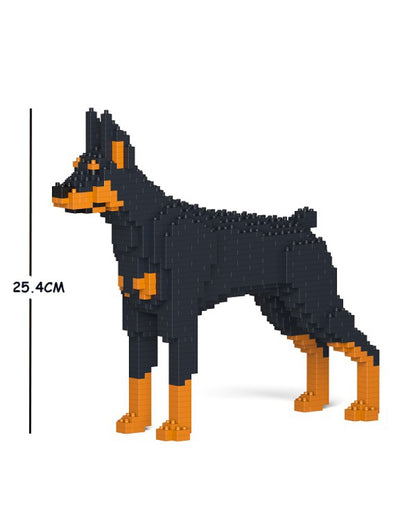 Jekca - Doberman Pinscher (With Natural Ears Option) - Small (01S-M01) - Good Games