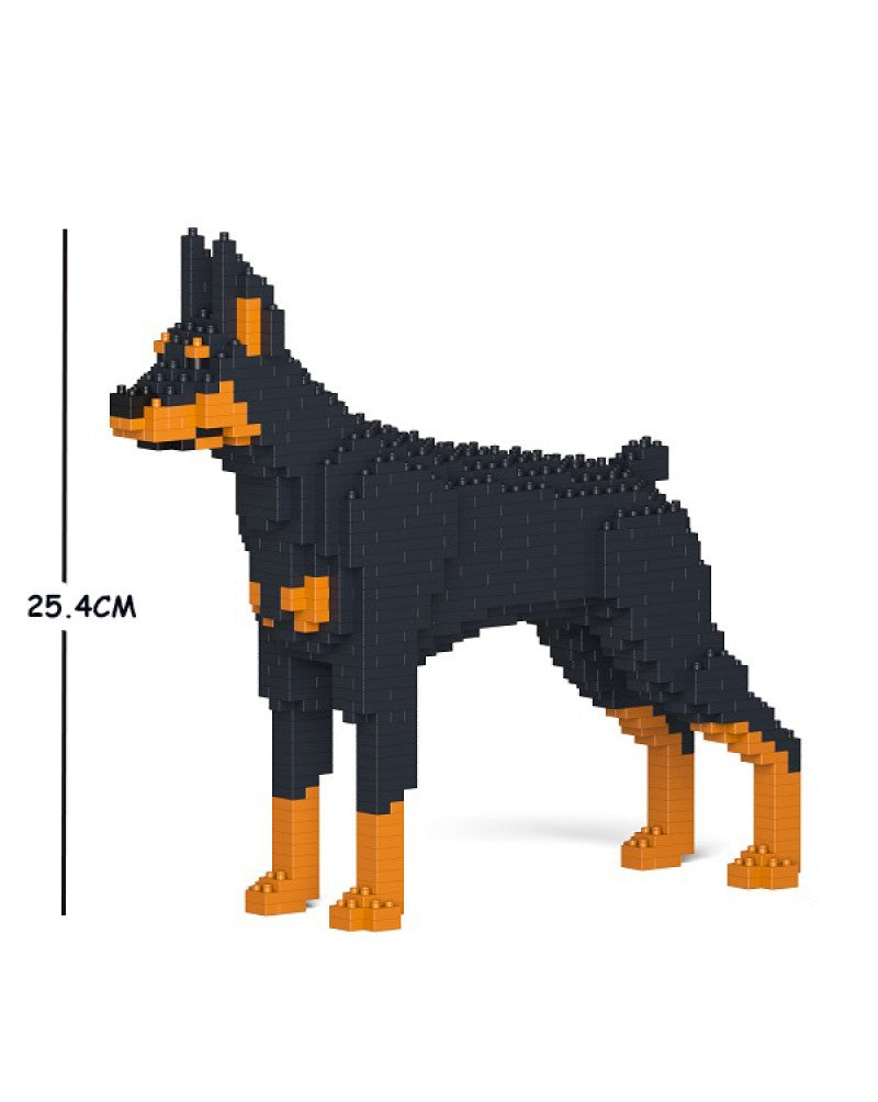 Jekca - Doberman Pinscher (With Natural Ears Option) - Small (01S-M01) - Good Games