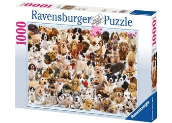 Ravensburger - Dogs Collage - 1000 Piece Jigsaw - Good Games