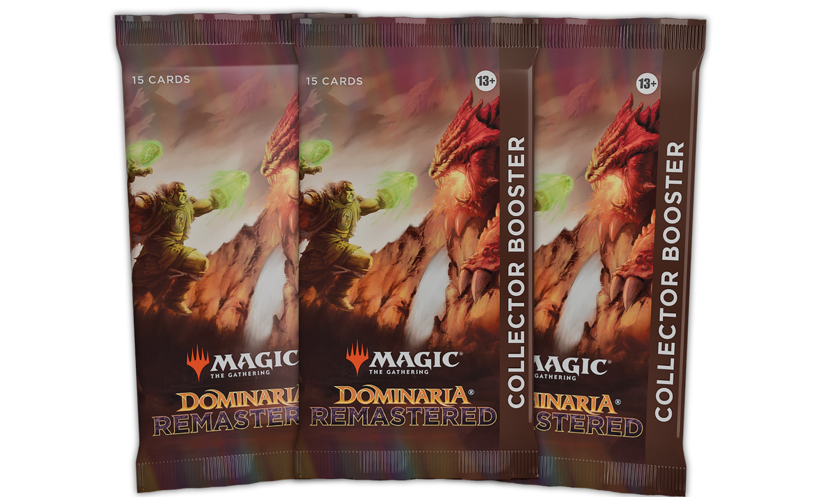 Magic: The Gathering - Dominaria Remastered Collector Booster x3