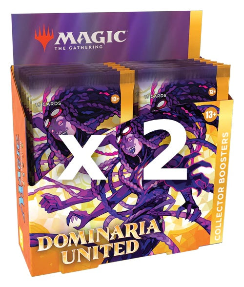 Magic: The Gathering - Dominaria United Collector Booster Box X 2