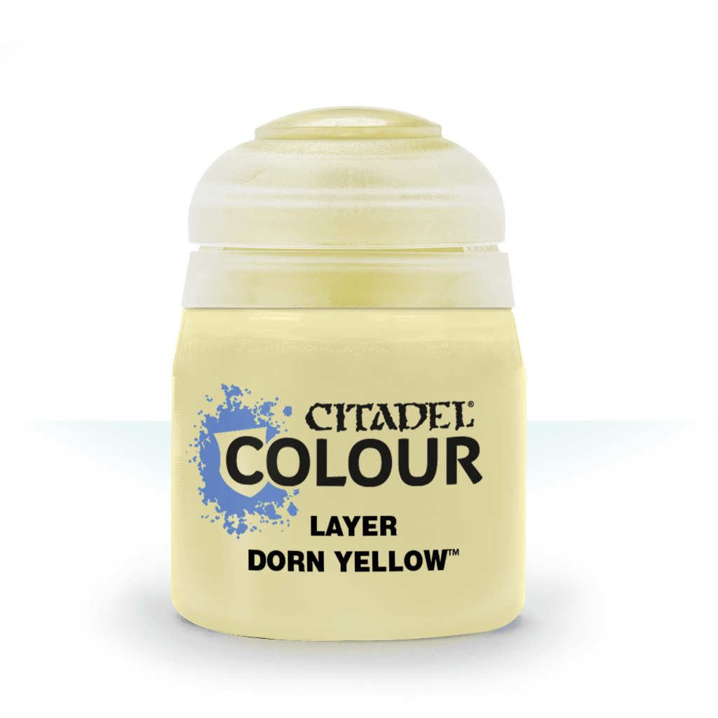 Citadel Layer Paint - Dorn Yellow 12ml (22-80) - Good Games
