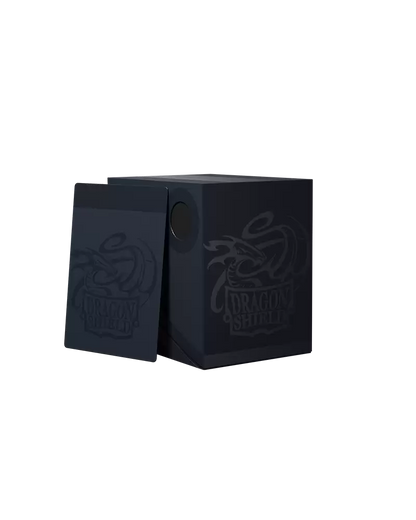 Dragon Shield - Deck Box Revised Double Shell - Midnight Blue/Black - Good Games